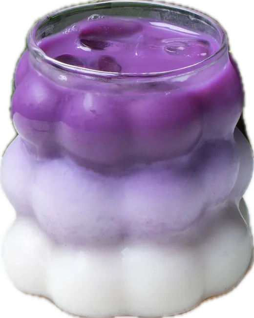 Violet Ice Latte